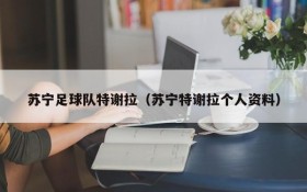 苏宁足球队特谢拉(苏宁特谢拉个人资料)