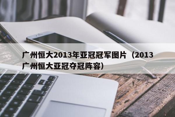 广州恒大2013年亚冠冠军图片（2013广州恒大亚冠夺冠阵容）