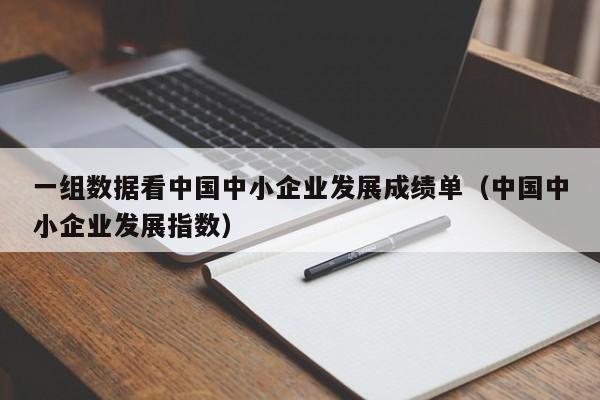 一组数据看中国中小企业发展成绩单（中国中小企业发展指数）