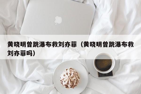 黄晓明曾跳瀑布救刘亦菲（黄晓明曾跳瀑布救刘亦菲吗）